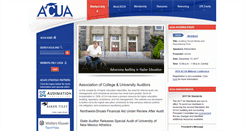 Desktop Screenshot of acua.org